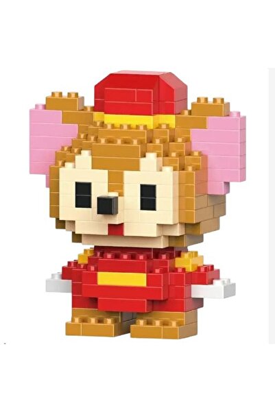 ZEKTON Micro Bricks Sevimli Karakterler Mini Blok Yapım Seti - 152 Parça Eğit...