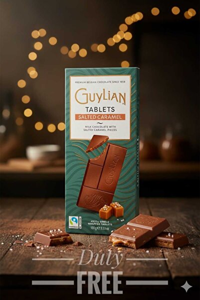 hijazigroup Guylian Salted Caramel Chocolate Tablet 100g