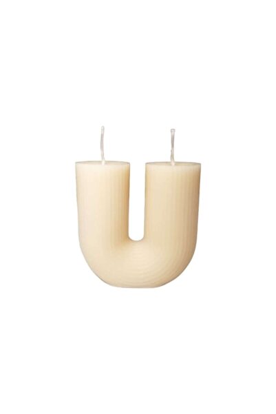 OEM Lumânare decorativă - U Striat