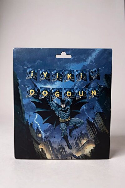 Cadde Süs Banner tematic Batman cu plicuri