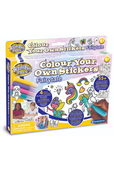 Brainstorm Color the stickers - Fairytale Land