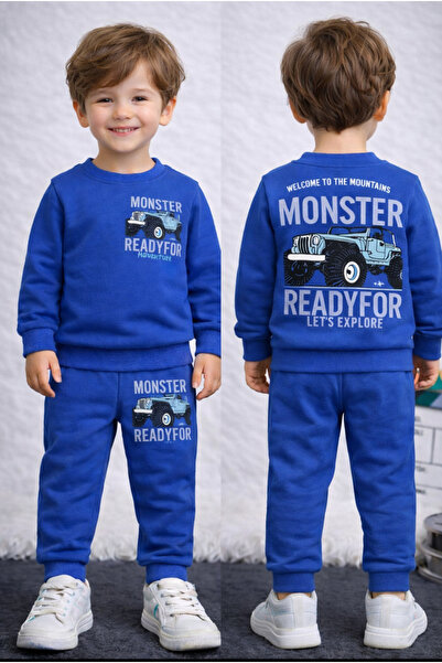 Melodikids Зимен комплект от памучни дрехи за момчета