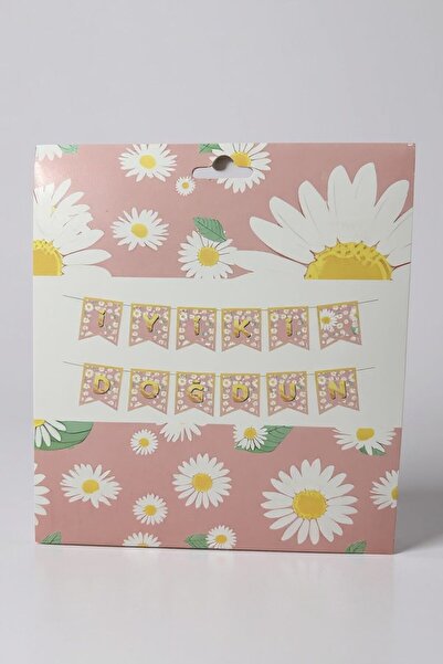 Cadde Süs Банер с мотив на маргаритки