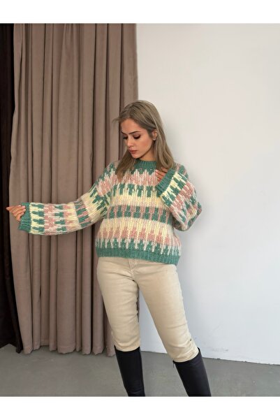 SERENCEE Yumoş Colorful Sweater