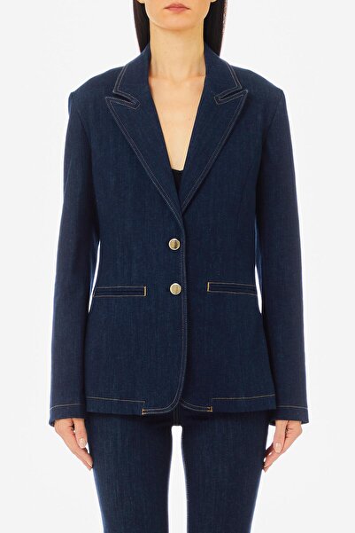 liu.jo Koyu Lacivert Denim Ceket