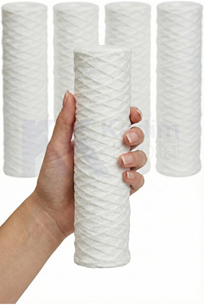 Kadim Kapital 5 Adet 10 İnç 25 Mikron İplik Filtre - Kuyu Suyu , Bina Girişi ...