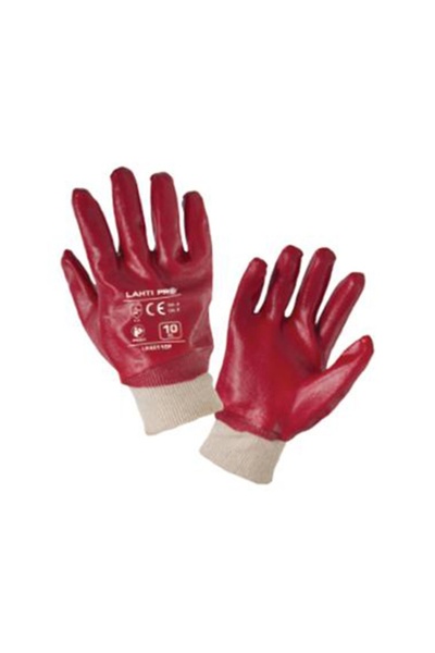 Lahti Pro COTTON GLOVE WITH VINYL - (10)