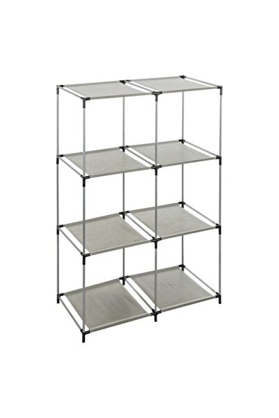 5FIVE Raft modular cu 6 compartimente 5Five, pentru cutii de depozitare, gri