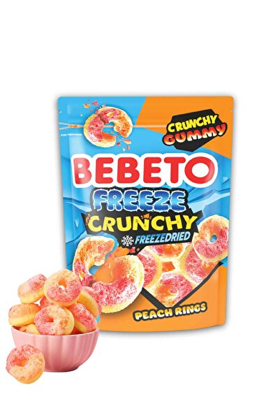 BEBETO Freeze Crunchy Peach Candy 35 g