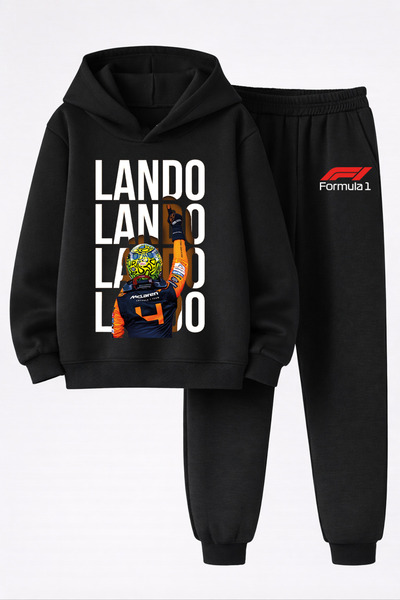 MAGORS Lando Norris Printed 3-Yarn Quality Sweatshirt and Sweatpants Kids' To...