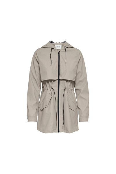 ONLY Race Kadın Bej Yağmurluk (15161241-SLG)