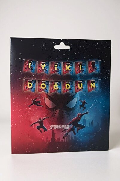 Cadde Süs Банер с мотив Спайдър-Мен