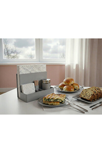 Home Kürdanlık Bölmeli Pratik Peçetelik