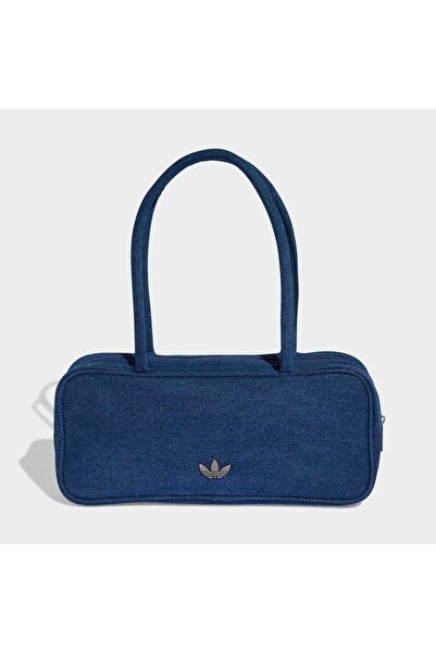 adidas Adicolor Airliner Kadın Lacivert Jean Omuz Çantası (KD7875)