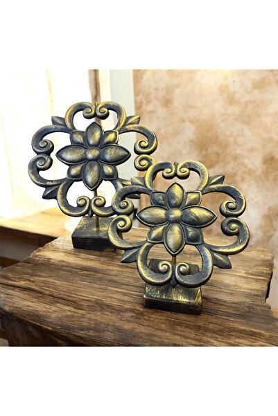 GÜRSES HOME DEKORATİF ÇİÇEK SALON KONSOL ŞÖMİNE ÜSTÜ