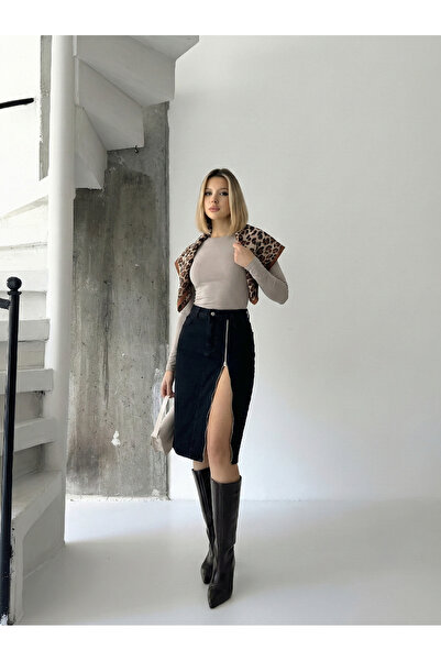 Your Shine ÖN FERMUAR DETAYLI KOT ETEK