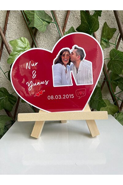 tinystoriestr Ειδική κάρτα φωτογραφιών με καρδιά για την Ημέρα του Αγίου Βαλε...