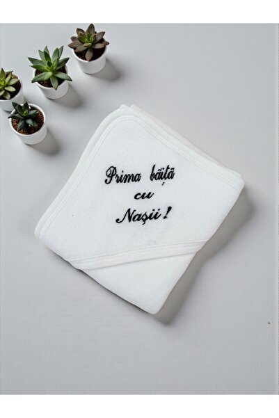 GabrielleBebe Prosop Brodat "Prima baita cu Nasii!" Bleumarin