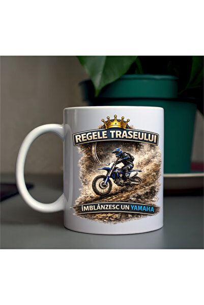 OEM Cana personalizata - Yamaha - regele traseului - enduro - cadoul perfect