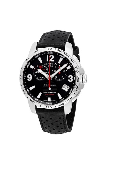Certina Certina DS Podium Men's Swiss Chronograph Watch, Scratch-Resistant Sa...