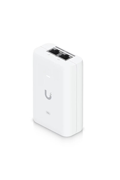 Ubiquiti محول Uacc-poe+ بمنفذ 2.5 جيجابت، 48 فولت، 30 واط، محول طاقة عبر الإي...