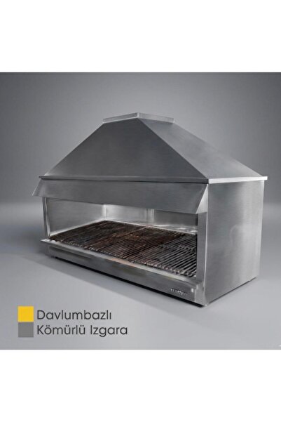 sc sonsesconcept Paslanmaz Çelik Davlumbazlı Kömürlü Izgara, Ocakbaşı Mangal ...