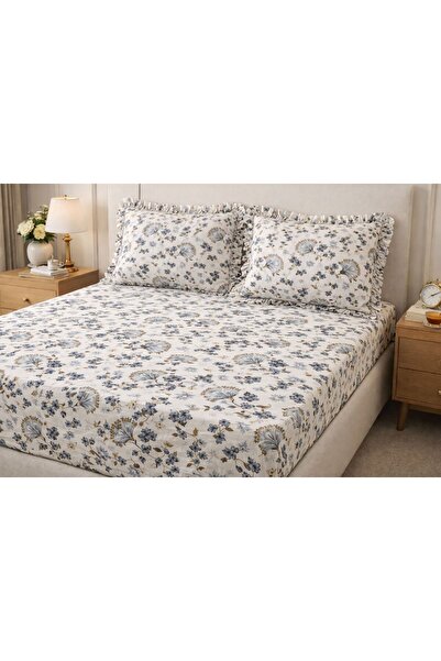 miruza ev tekstil Firfirli Pillowcase [Without Elastic] Sheet Set