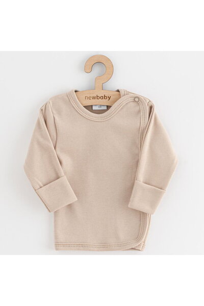 NEWBABY New Baby Classic II Baby Nightgown Light Beige, size 68 (4-6m)