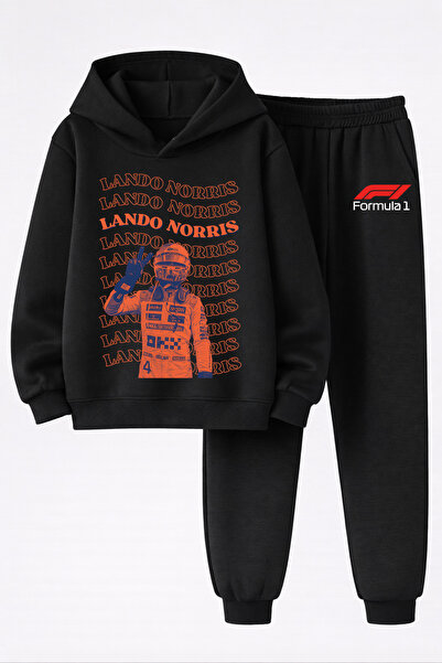 MAGORS Lando Norris Printed 3-Yarn Quality Sweatshirt and Sweatpants Kids' To...