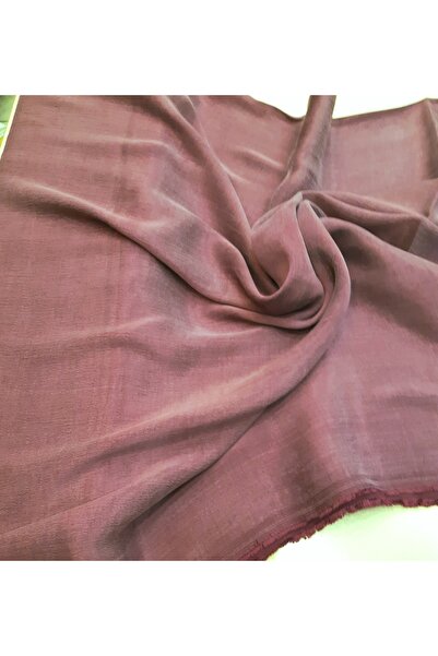 Safir Kumaş Düz Desensiz Gerçek Gül İpek Kupra Yumuşacık 2.5 Metre