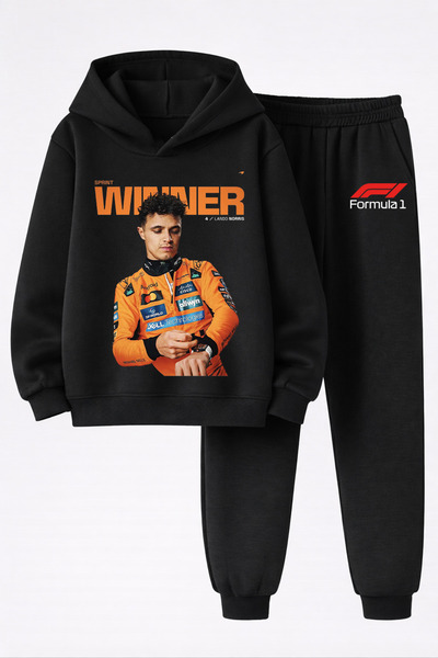 MAGORS Lando Norris Printed 3-Yarn Quality Sweatshirt and Sweatpants Kids' To...