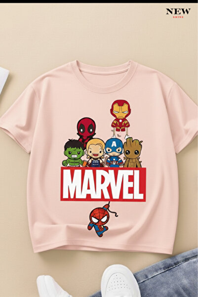 New Shine MARVEL IMPRIMAT UNISEX COPII tricou
