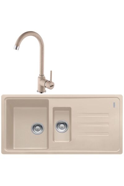 Franke BSG 651 Sink + Pola 1.0 Faucet Package 970X500 MM