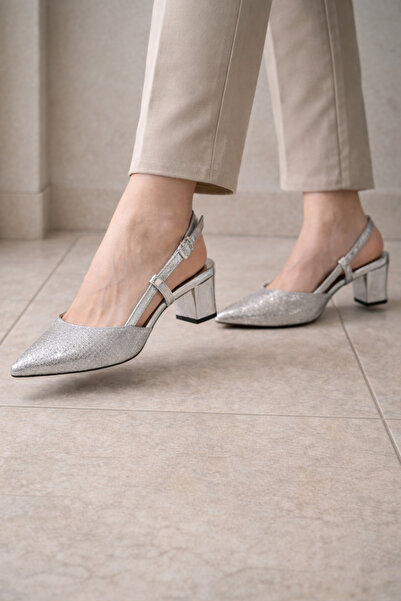 DB Women's Ankle Adjustable Pointed Toe Heeled Shoes