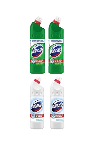 Domestos Domestos Pine Disinfectant x2+ Extended Power White x2 Set of 4