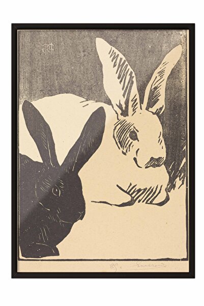 Postifull Vintage Painting, Black Framed Poster, Vintage Wall Decor