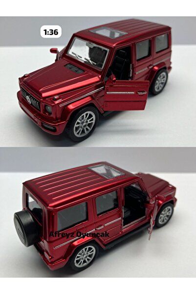 afreyz oyuncak Diecast,Metal Oyuncak Araba Mercedes G Jip Çek Bırak Model Ara...