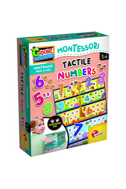 Lisciani Montessori tactile game - We count and have fun