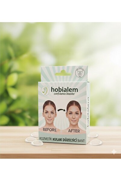 Hobialem Kozmetik Kepçe Kulak Düzeltici Bant , 20 Adet Kepçe Kulak Bandı