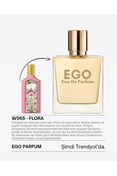homeartplus W065 - Ego Edp 50 ml ( FLORA ) Çiçeksi Kadın Parfüm