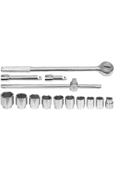 Vorel Tool Set 14 Socket Wrenches with 3/4" Drive, 22-50 mm