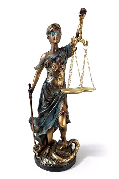 Fırsatkolik Polyester Justice Figurine Alk4424