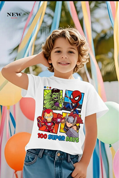 New Shine 100 ZILE SUPER IMPRIMATE UNISEX COPII tricou