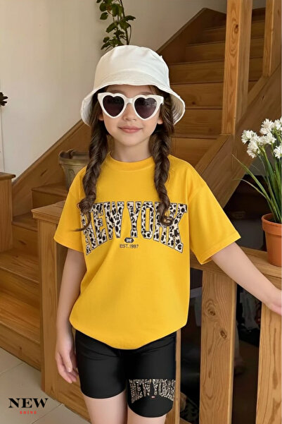 New Shine НЮ ЙОРК ПЕЧАТЕНА УНИСЕКС ДЕТСКА ТЕНИСКА