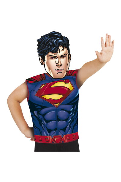 Rubies Σετ Superman - Μάσκα & Αμάνικο T-Shirt