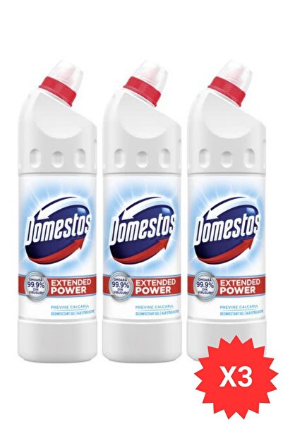 Domestos Domestos Extended Power White, 750ml, x3