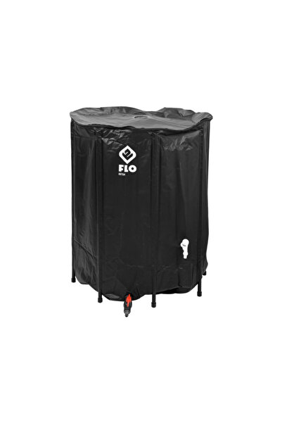 Flo Rezervor de apă de ploaie, capacitate 500 l, PVC, negru