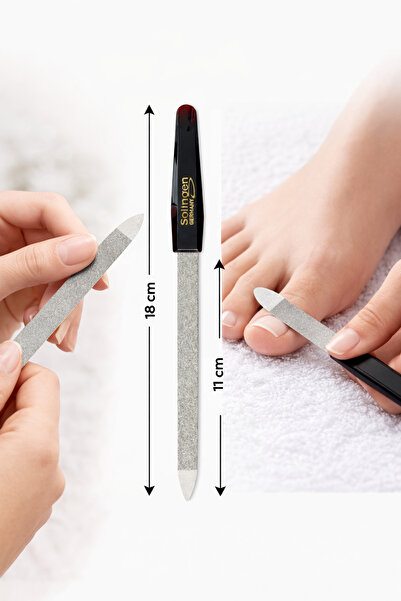 Solingen Germany Çelik Tırnak Törpüsü 18 cm – Profesyonel El & Ayak Törpüsü