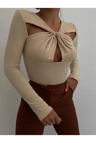 OEM ALESY BEIGE BLOUSE