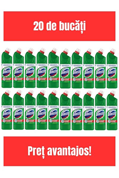 Domestos Domestos Pine disinfectant cleaning package, 750ml x20